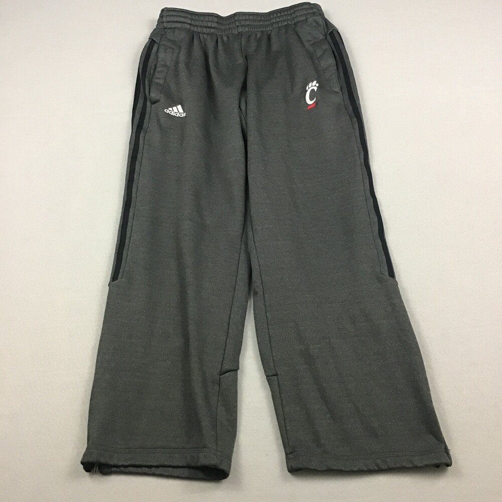 Cincinnati Bearcats Pants Men Medium Gray Basketball adidas Climawarm NCAA M